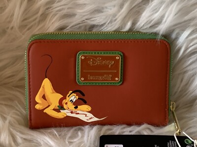 Loungefly DISNEY Mickey & Minnie Mouse Hot Cocoa Fireplace Zip