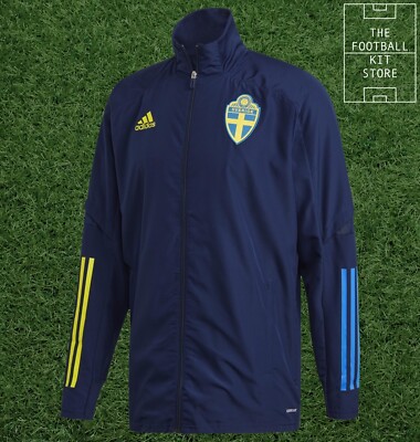 Adidas Schweden Vorjacke Herren - SVFF Fußball Training Track Top - alle Größen