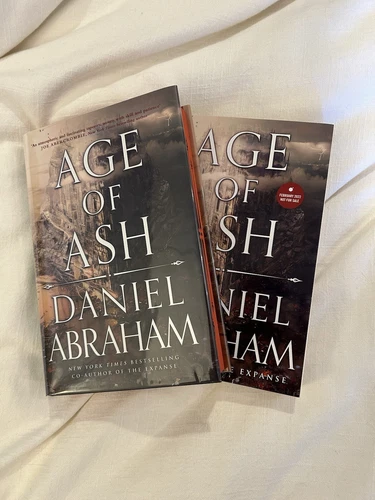 Goldsboro GSFF The Age Of Ash Daniel Abraham & Free ARC Fairyloot Owlcrate Book