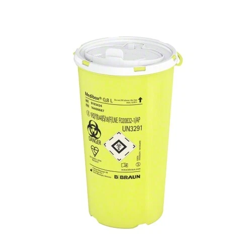 B. Braun Medibox Kanülensammler medizinischer Entsorgungsbehälter diverse Größen