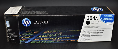 New ''Open Box'' hp Laser Jet 304A Black Printer Cartridge (CC530A)