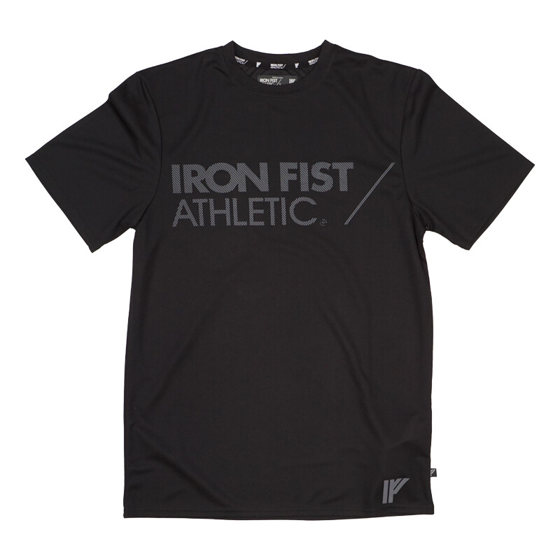 T-shirt Iron Fist I AM SS - Heather Navy - 100% Coton - Taille S - Neuf Sans étiquette
