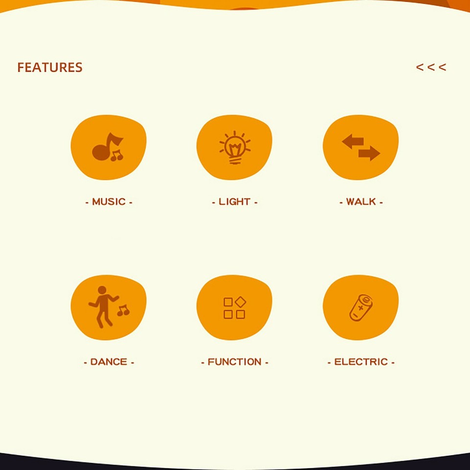 Kid Toy Dancing Space Ducks Puzzle Enlightenment Light Music Swing