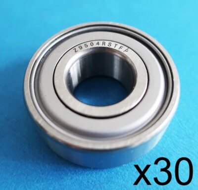 (30) PREMIUM Z9504RST LAWNMOWER BEARINGS, 3/4'' BORE X 1.78'' OD, P204RR6, 204BBAR