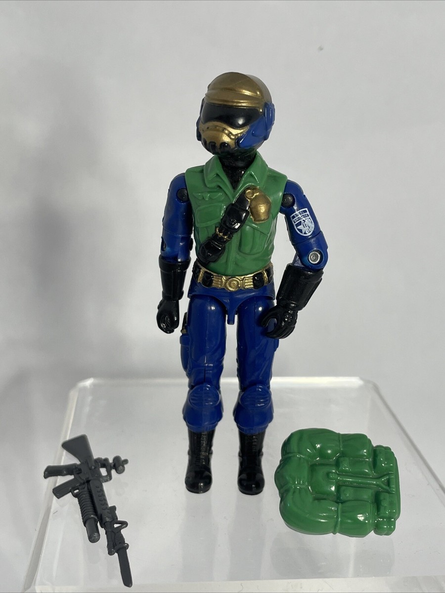 GI JOE 1992 MAIL-AWAY GOLD HEAD STEEL BRIGADE w/ACCESSORIES