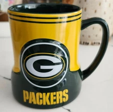 Green Bay Packers Coffee Mug, NFL Licensed 2013 Boelter Brands, 16 oz capacity
