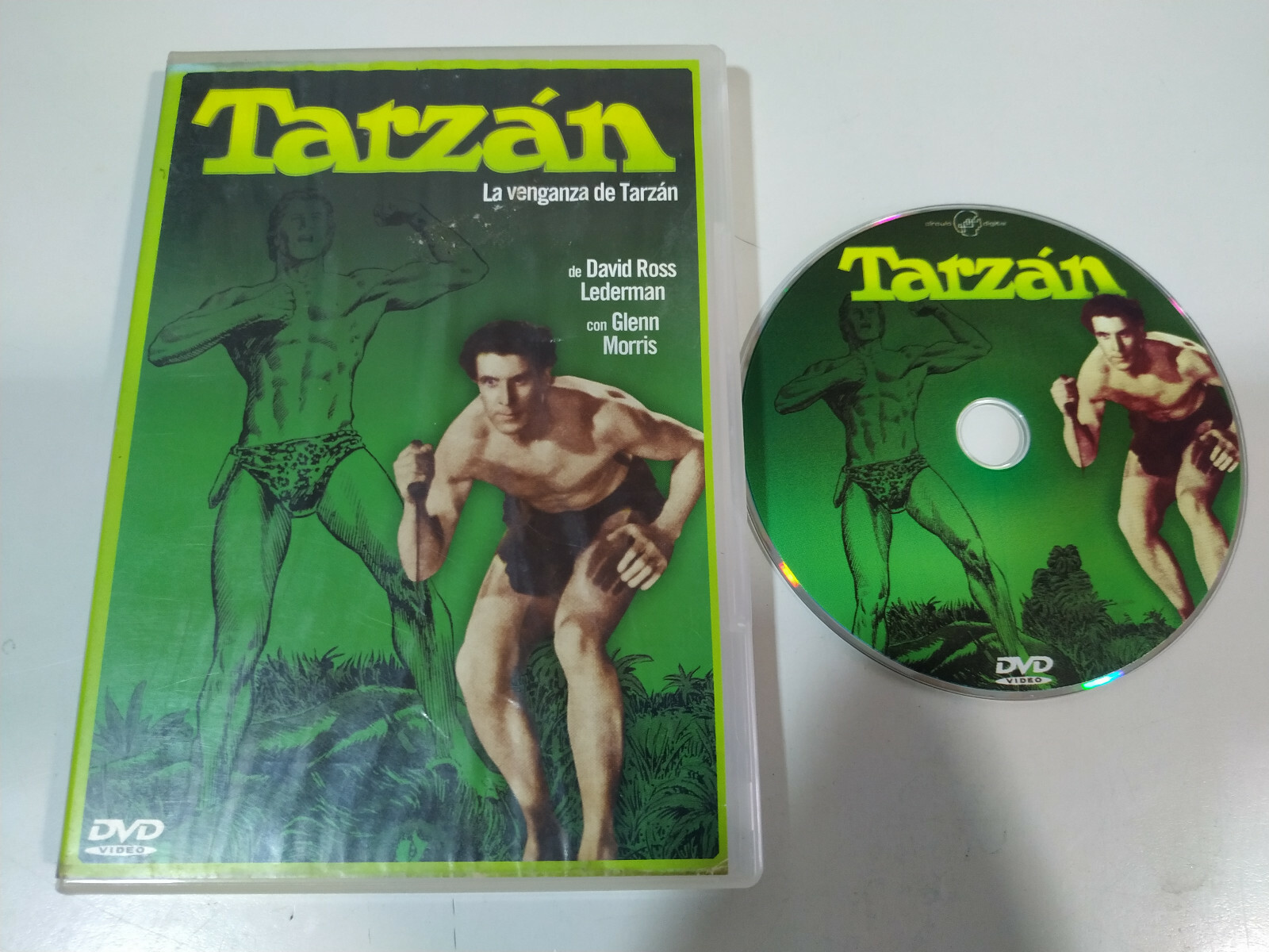 Tarzan The Revenge Of Tarzan Glenn Morris Ross Lederman DVD Español English ESP