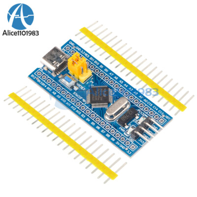 STM32F103C6T6 Minimum System Entwicklungsboard – 40-Pin, Micro-USB, Für DIY & Embedded Projekte, Als Ersatz Für C8T6 (blau)