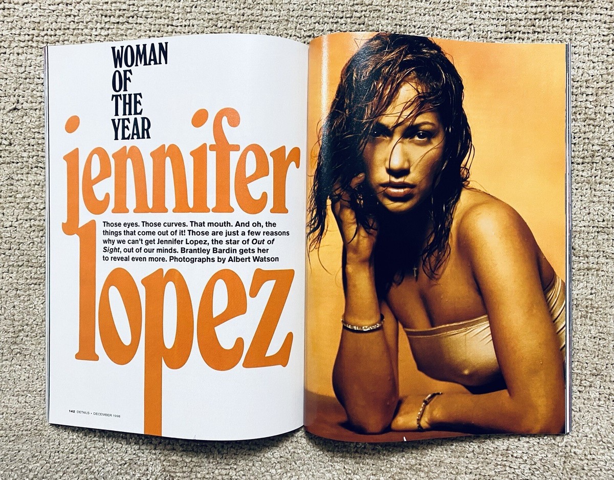 DETAILS MAGAZINE, (Dec 1998), Women of the Year, JENNIFER