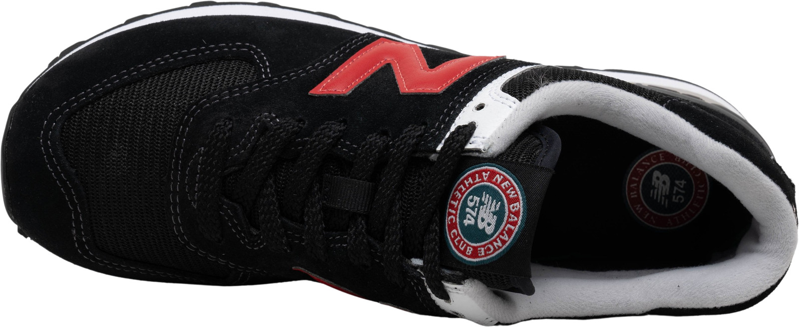 New Balance 574 \'Jetsetter\' BLK/RED/ WHITE US Men\'s Size 10.5 (EUC) New Balance 574  main image 2