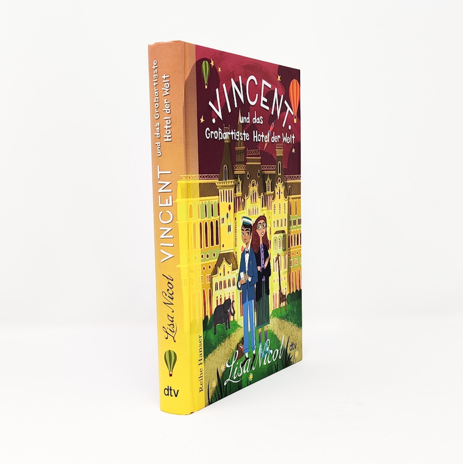 Thumbnail - Lisa Nicol | Vincent Und Das Großartigste Hotel Der Welt | Buch |
