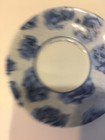 VINTAGE SIGNED 6-PC DANIEL HECHTER PARIS BLUE FLORAL PETITE MINI PLATES 4"  RARE — photo 6