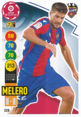 228 GONZALO MELERO # ESPANA LEVANTE UD CARD PANINI ADRENALYN LIGA 2021