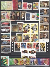 Ensemble Année Commémorative US 2008 48 Timbres MNH Neuf
