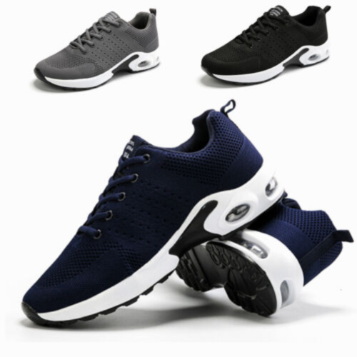 Men's Walking Tennis Shoes Casual Sneakers Outdoor Athletic Sports Running Gym - Picture 1 of 15