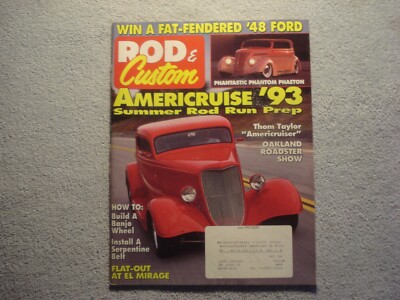 Rod and Custom 1993 June Vintage Hot Rods Custom Cars and Trucks Hop ...