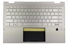 NEU HP PAVILION X360 14-DW Palmrest Gehäuse Keyboard Deutsch Tastatur L96521-041