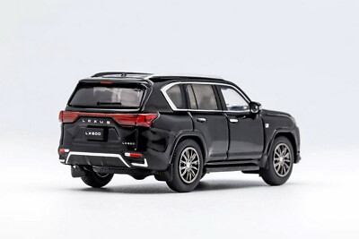 GCD 1/64 Scale Lexus LX600 Sport SUV Black Diecast Car Model