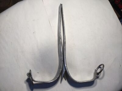 Pair of Linesman Pole Climbing Spike Gaffs -Bell System-Buckingham 3-64 NEW NOS