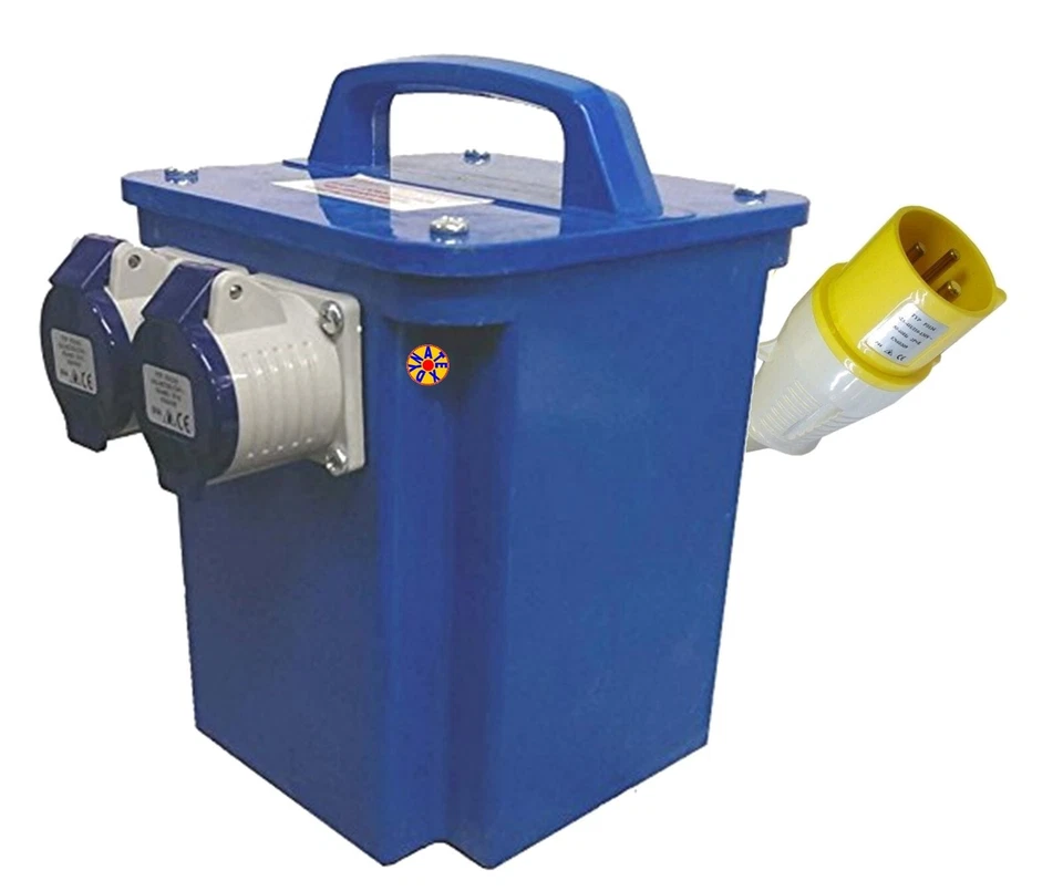 3.3 KVA Site Transformer Step Up 2 x 16A 240V Socket 110 to 240 Volt DYNATEX - Image 2 of 4