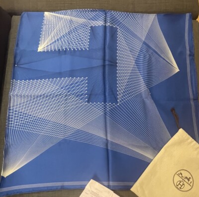 Hermes Tuch 140cm Seide Schal, neu