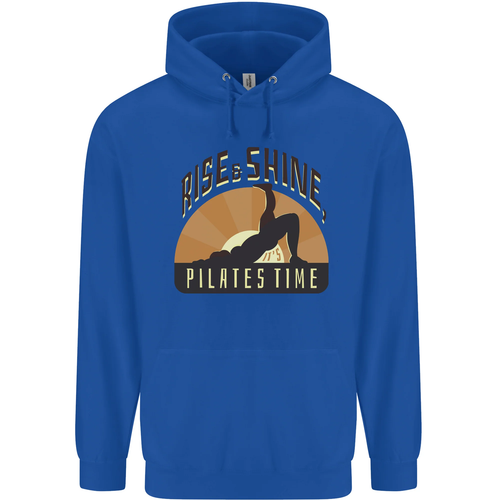 Yoga Rise and Shine Pilates Time Funny Childrens Kids Hoodie - Picture 7 of 12