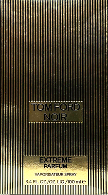 TOM FORD NOIR EXTREME PARFUM SPRAY FOR MEN 3.4 Oz / 100 ml NEW
