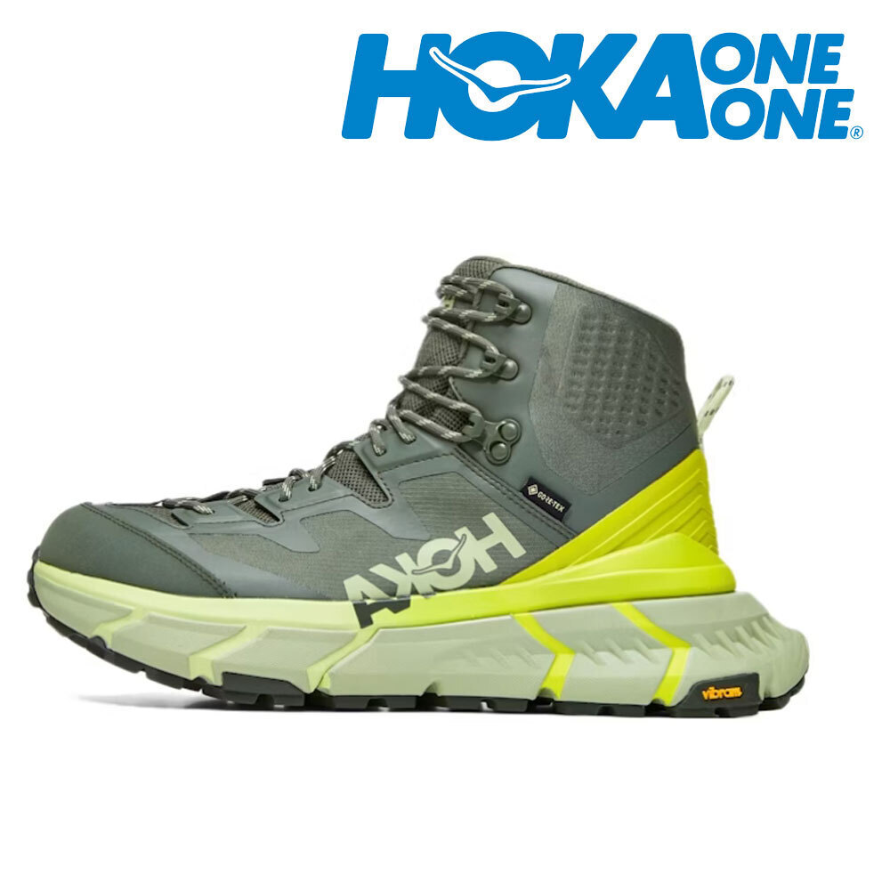 Nuevo HOKA ONE ONE Hombres TENNINE HIKE GTX 1113510-TEPR TOMILLO EE. UU. M 7,5-10 TOMAS