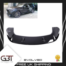 F�R BMW X5 G05 M SPORT GLANZ SCHWARZ HECKSCHEIBE DACHSPOILER VERL�NGERUNG EASY FIT
