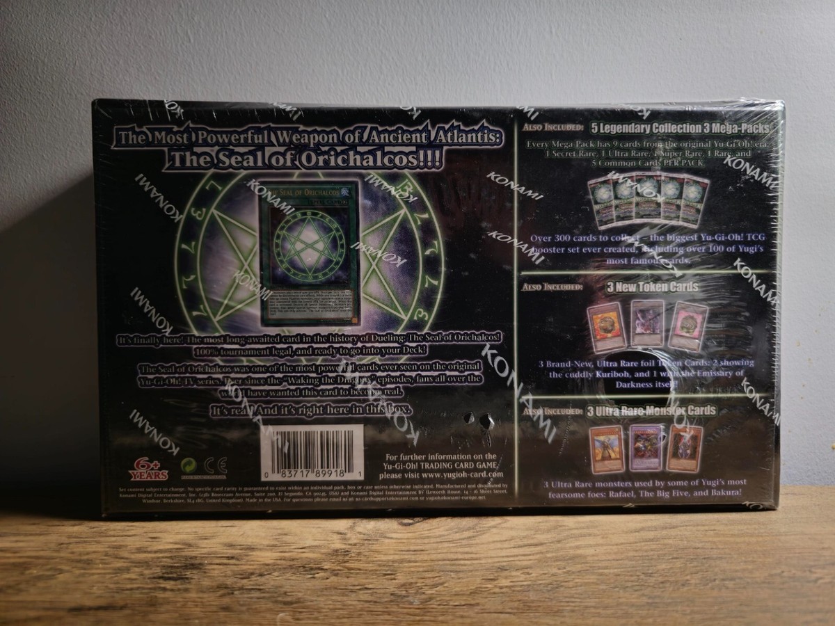 YU-Gi-Oh ! Legendary Collection 3 Yugi's World Sealed