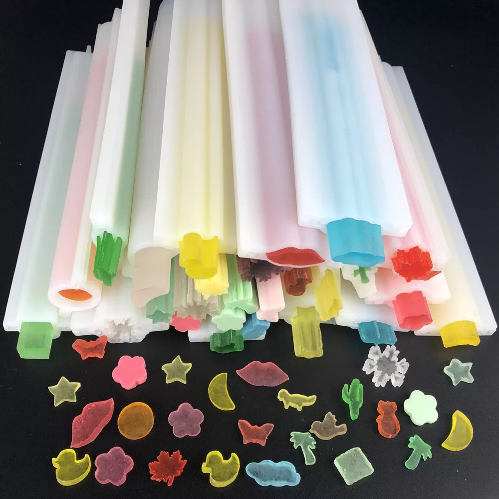 DIY Embed Making Supplies Long Silicone Tube Column Mould Candle Soap Mould