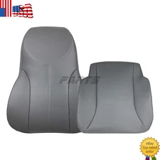 For 2001-2007 INTERNATIONAL AIR RIDE SEAT COVER DRIVER BACKREST & BOTTOM GRAY