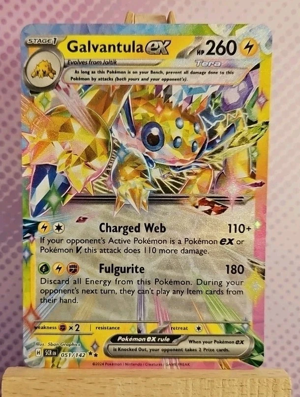Galvantula Ex 051/142 Sv07: Stellar Crown for sale | eBay