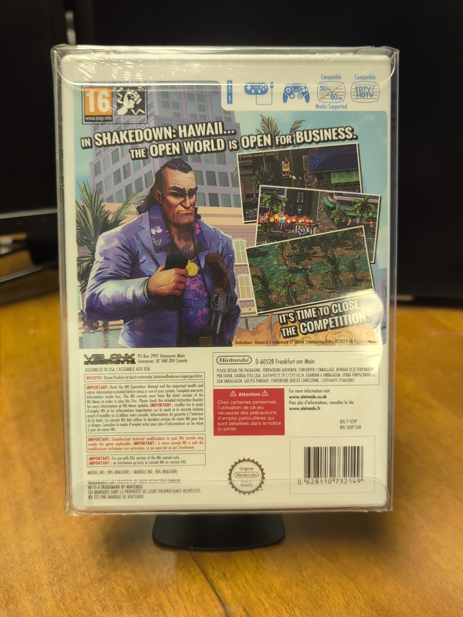 Shakedown Hawaii PAL Nintendo Wii New Sealed | eBay