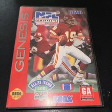 NFL Football '94 Starring Joe Montana (Sega Genesis, 1993) CIB TESTED