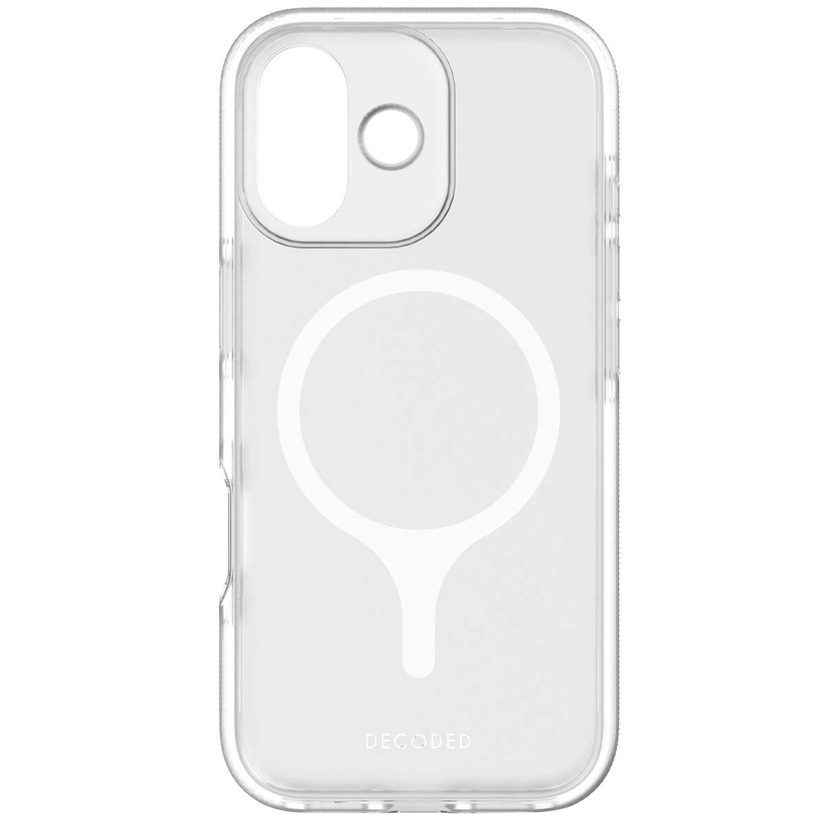 Coque iPhone 17 antichoc Décodée DropTec protection blanche