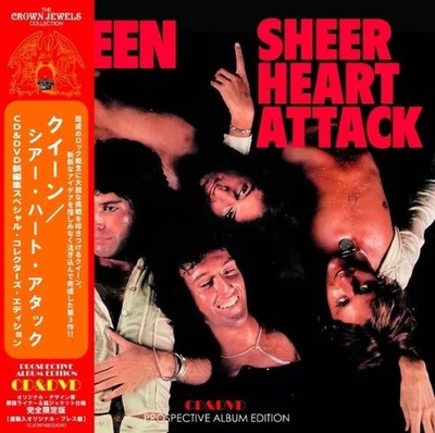 QUEEN / SHEER HEART ATTACK PROSPECTIVE ALBUM EDITION 100 sets limited (CD + DVD)