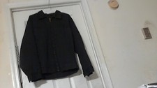 RED KAP FOLD COLLAR INSULATED WORK JACKET  M-RG  BLACK PRE-OWNED