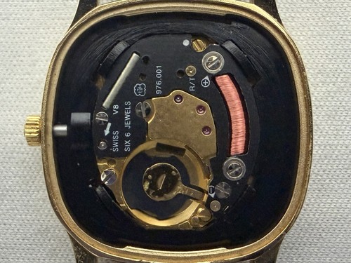 [Almost MINT] Vintage OMEGA De Ville Cal.1375 Quartz Gold 21mm Women's Watch - 第 13/14 張圖片