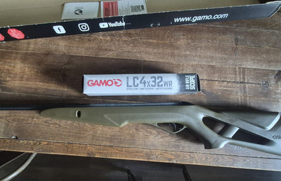 Gamo Shadow GR with Gamo LC4x32wr Air Rifle Scope