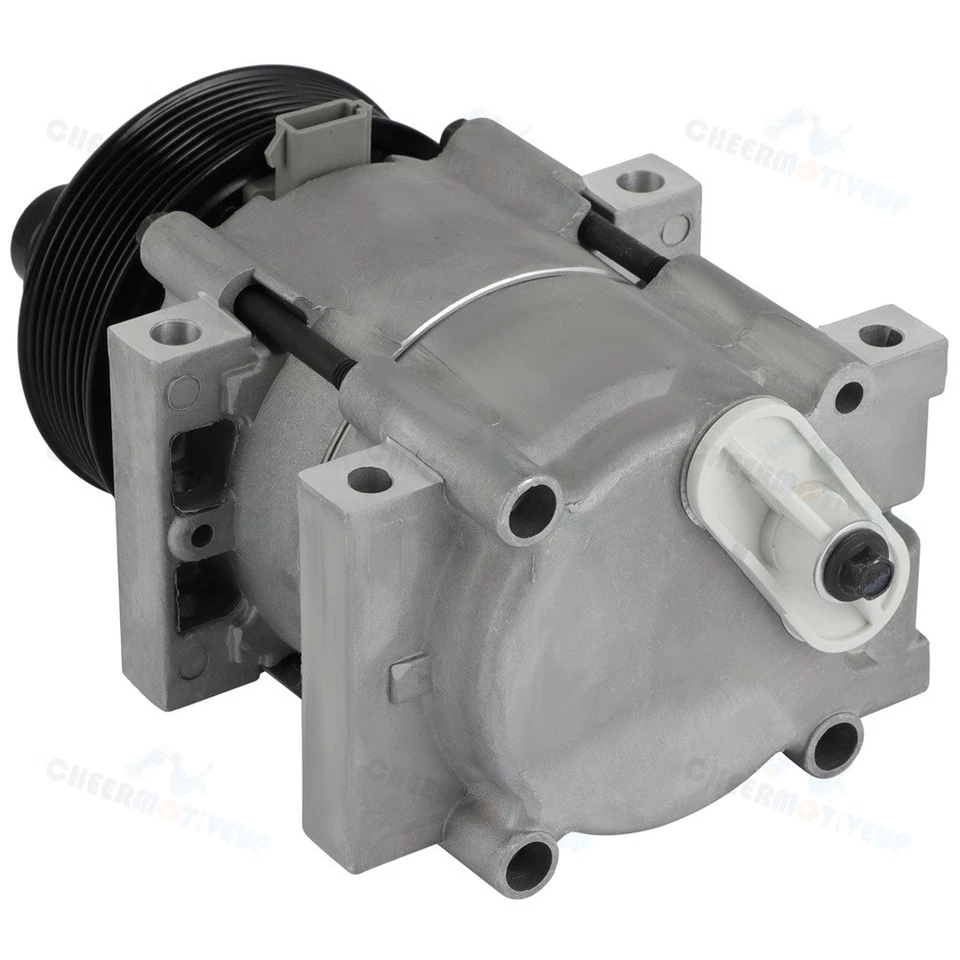 A/C AC Compressor For 1999-2001 E-350 Super Duty 1998 Ford E-350 Econoline 7.3L - Image 4 of 4