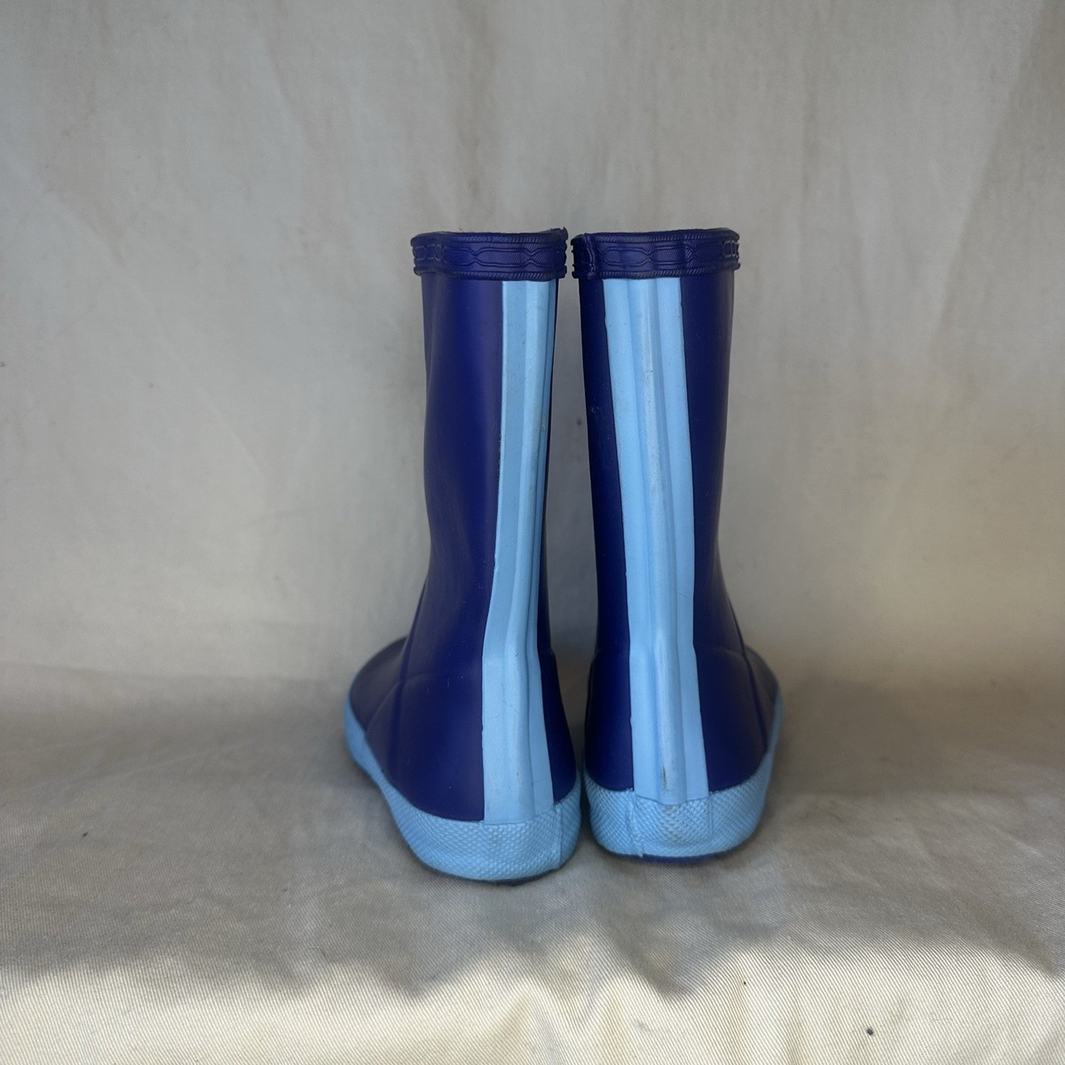 HUNTER Original Kids First Classic Unisex Wellington Boots Bitter Indigo UK 8 View 4