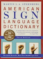 American Sign Language Dictionary by Sternberg, Martin L A Paperback / softback