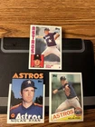 1984, 1985 and 1986 Topps Nolan Ryan (3) card lot in NM Condition