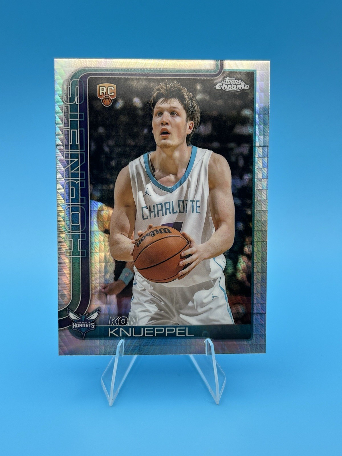 Kon Knueppel 2025 Topps Chrome #254 Prism Refractor Price Guide 