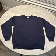 Vintage JC Penney USA Olympics Sweatshirt Mens Large Blue Made in USA Sweater