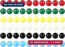 Game Replacement Marbles Balls,60pcs 9/16inch Acrylic Balls for Chinese Checkers