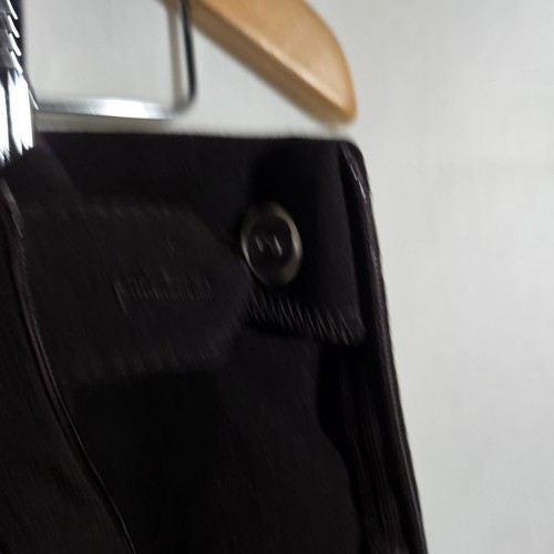 Vintage weiche Umrandung Plus 2X Pullon braun mokka kurz geschnitten weites Bein Hose klassisch - Bild 6 von 6