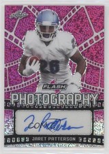 2021 Leaf Flash Flash Photography Pink 11/15 Jaret Patterson #FP-JP1 Auto 0w8