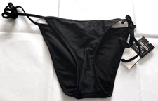 Salt & Cove Black Tie Side Swim Bottoms Size S
